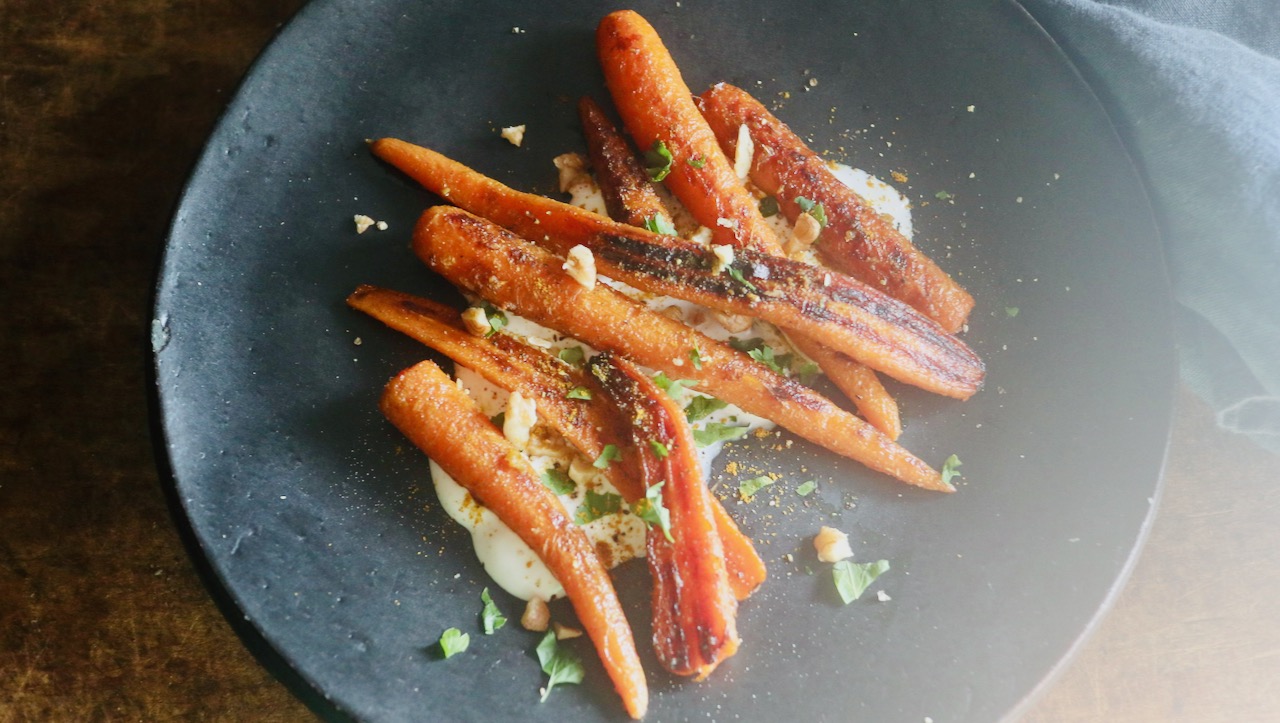 カレーローストニンジンのレシピ